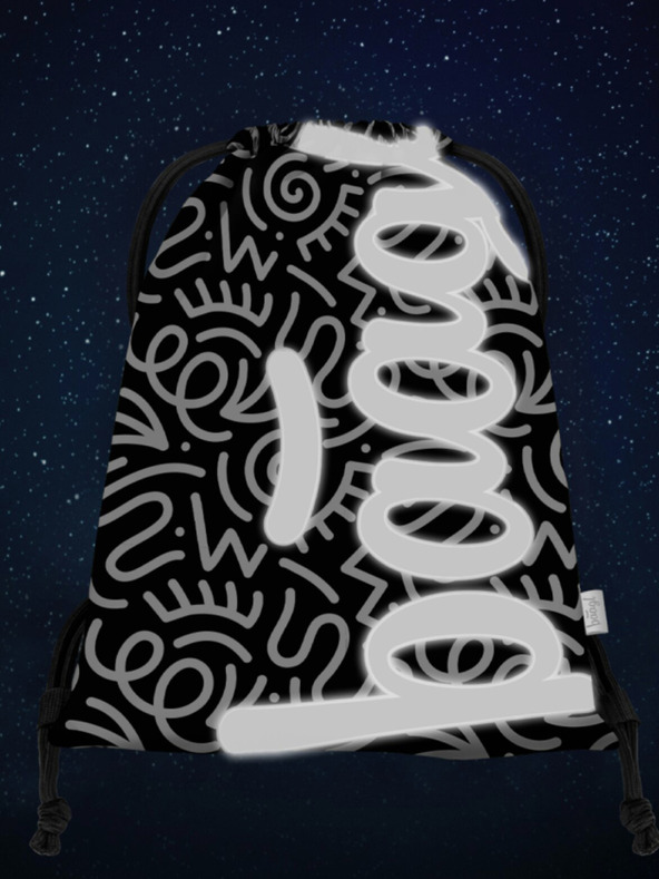 BAAGL  Črna šolska torba Baagl Element