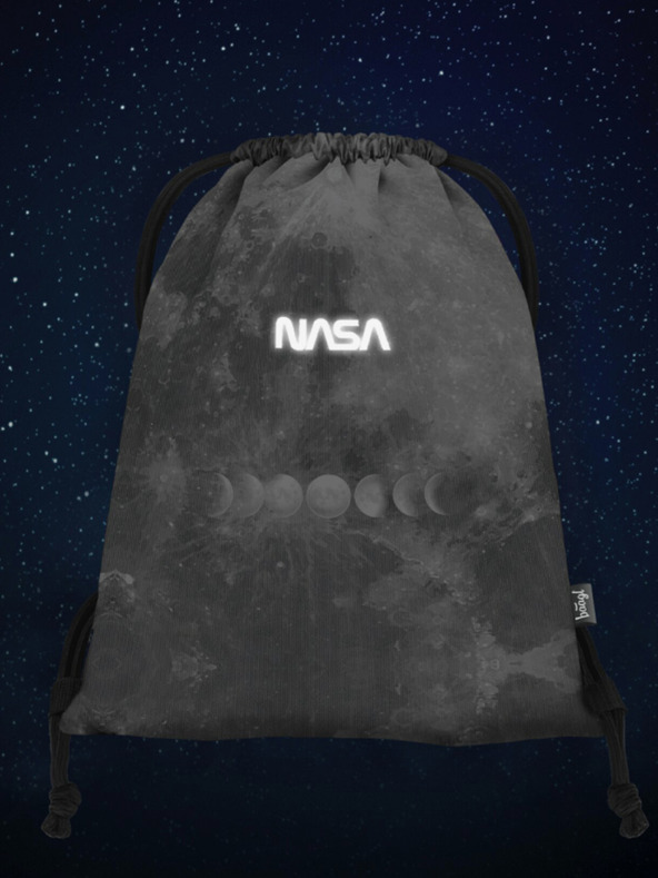 BAAGL  Siva torba Baagl NASA Grey