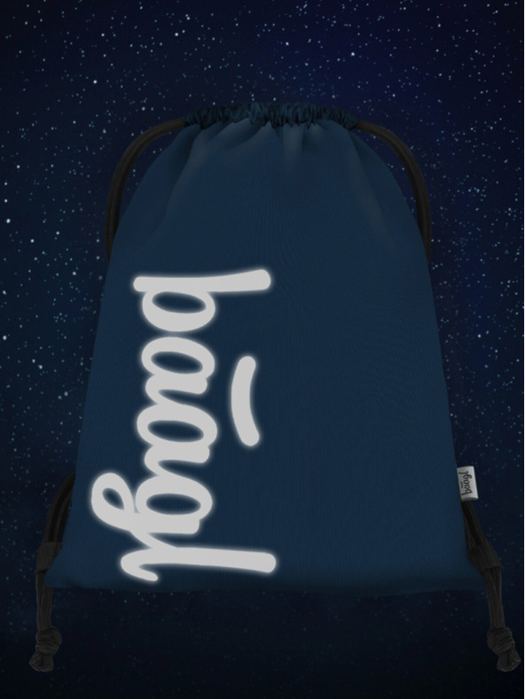 BAAGL  Modra torba Baagl Ocean Blue