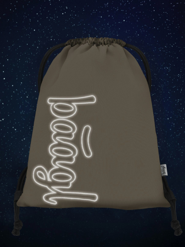 BAAGL  Bež šolski komplet - nahrbtnik, peresnica, torba Baagl Coolmate Beige