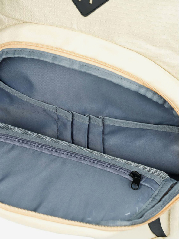 BAAGL  Bež šolski komplet - nahrbtnik, peresnica, torba Baagl Coolmate Beige