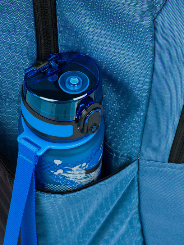 BAAGL  Modra šolska oprema - nahrbtnik, peresnica, torba Baagl Coolmate Ocean Blue