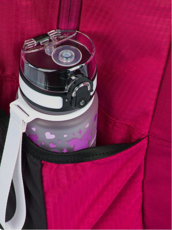 BAAGL  Rdeča šolska oprema - nahrbtnik, peresnica, torba Baagl Coolmate Ruby