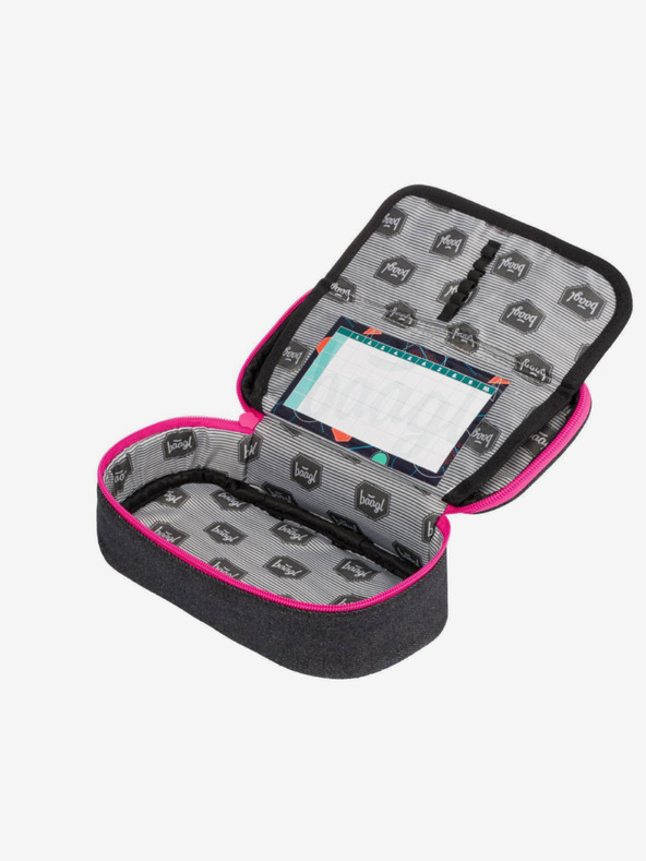 BAAGL  Črna 3 kompleti: nahrbtnik, peresnica in torba Baagl