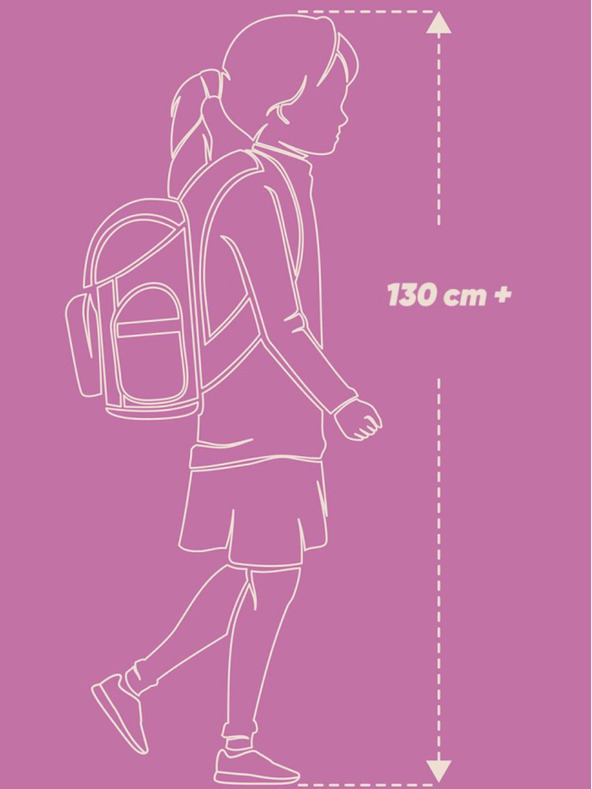 BAAGL  Črna 3 kompleti: nahrbtnik, peresnica in torba Baagl