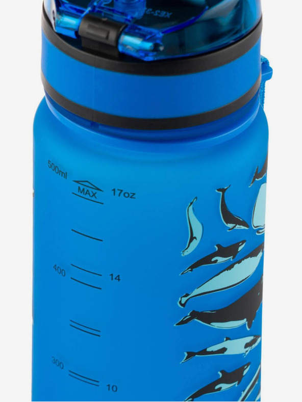 BAAGL  Modra plastenka za pitje iz tritana Kit, 500 ml Baagl