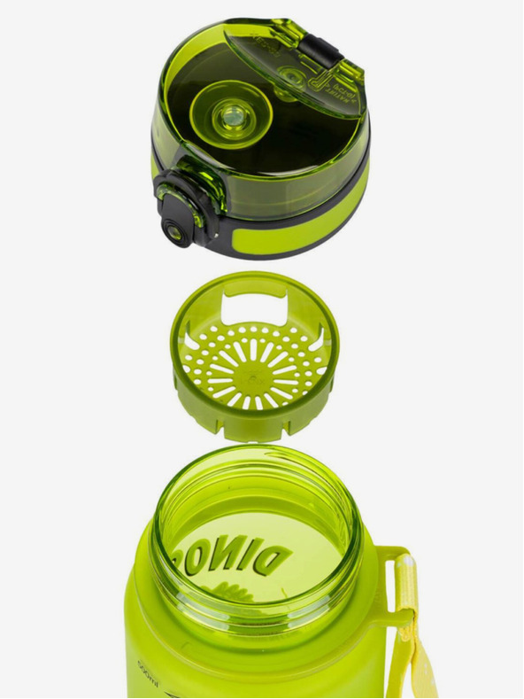 BAAGL  Zelena plastenka za pitje iz tritana Dinozavri, 500 ml Baagl