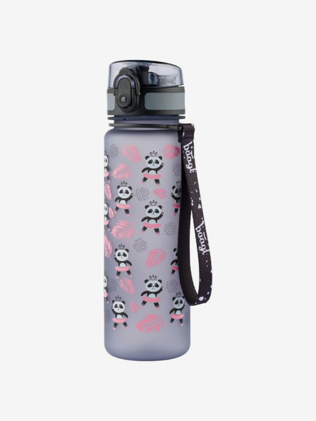 BAAGL  Siva tritanska steklenička za pitje panda, 500 ml Baagl