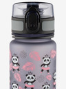 BAAGL  Siva tritanska steklenička za pitje panda, 500 ml Baagl
