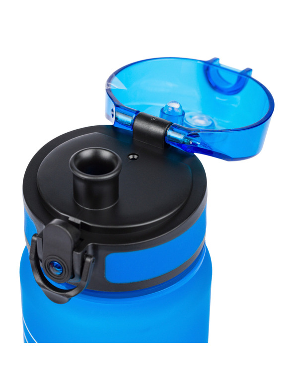 BAAGL  Modra steklenička za pitje iz tritana z logotipom - modra, 500 ml Baagl