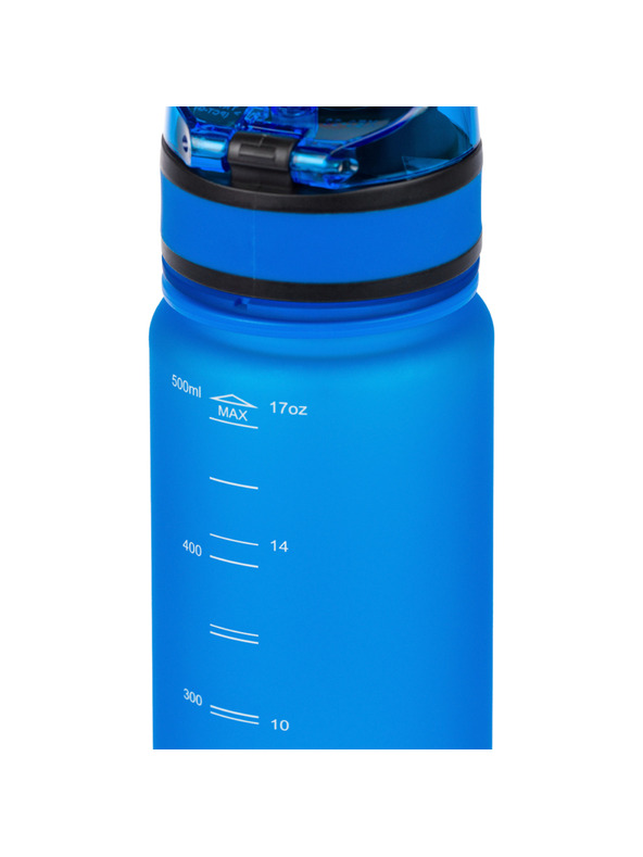 BAAGL  Modra steklenička za pitje iz tritana z logotipom - modra, 500 ml Baagl