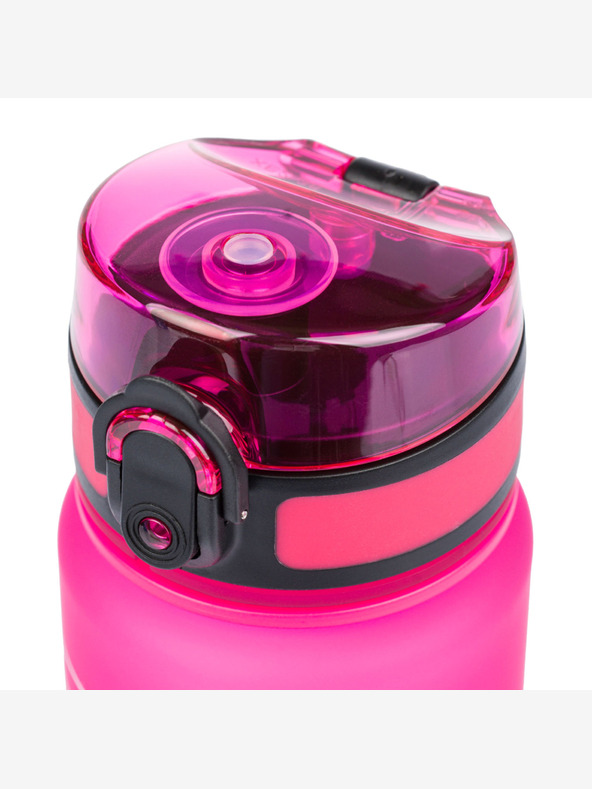 BAAGL  Roza steklenička za pitje iz tritana z logotipom - roza, 500 ml Baagl