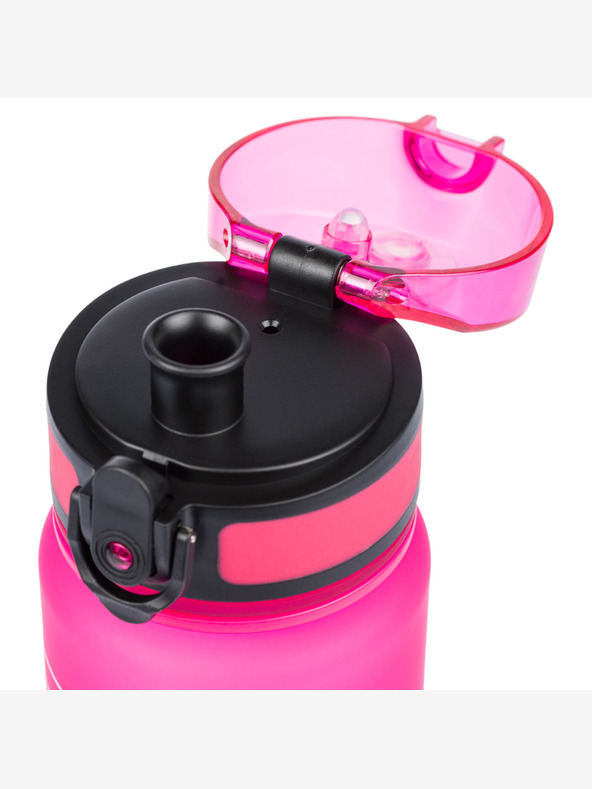 BAAGL  Roza steklenička za pitje iz tritana z logotipom - roza, 500 ml Baagl