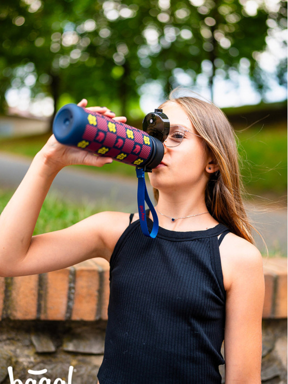 BAAGL  Modra tritanska steklenička za pitje harry Potter nebelvir, 500 ml Baagl