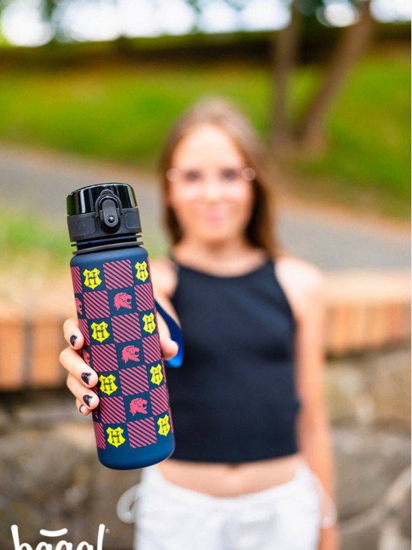 BAAGL  Modra tritanska steklenička za pitje harry Potter nebelvir, 500 ml Baagl