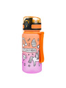 BAAGL  Oranžna tritanska plastenka za pitje z gradientom enorožec, 350 ml Baagl