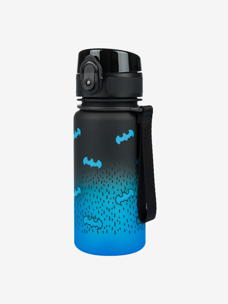 BAAGL  Črna tritanska plastenka za pitje z gradientom batman blue, 350 ml Baagl