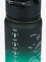 BAAGL  Zelena tritanska steklenička za pitje z nagibom dino, 350 ml Baagl