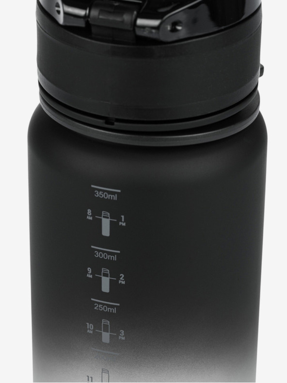 BAAGL  Črna tritanska steklenička za pitje z nagibom volk, 350 ml Baagl