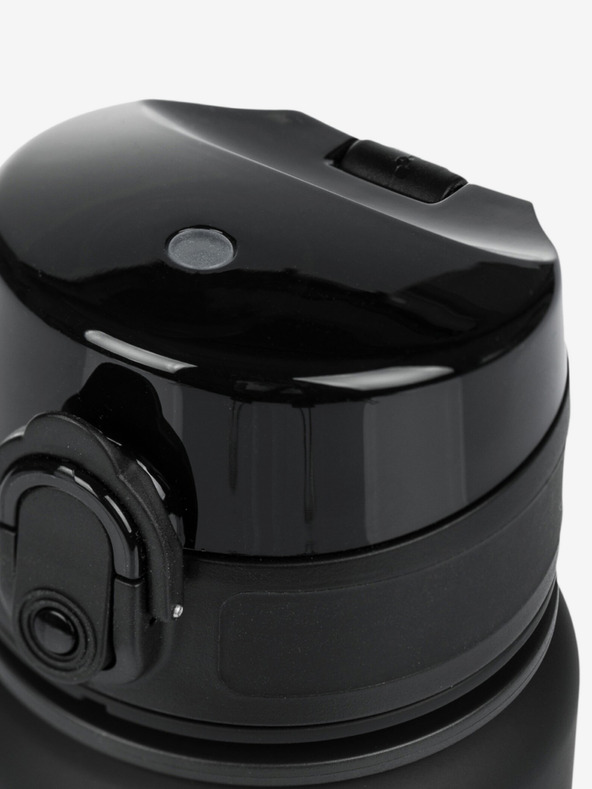 BAAGL  Črna tritanska steklenička za pitje z nagibom volk, 350 ml Baagl