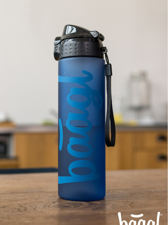 BAAGL  Modra plastenka za pitje iz tritana ocean blue, 700 ml Baagl