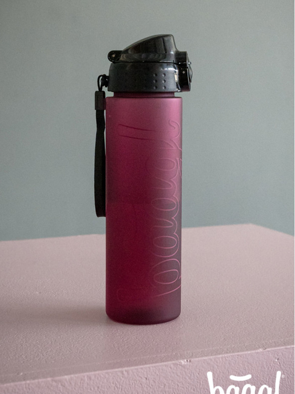 BAAGL  Rdeča tritanska steklenička za pitje, rubin, 700 ml Baagl