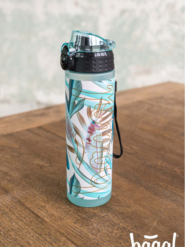 BAAGL  Vijolična tritanska steklenička za pitje listi, 700 ml Baagl