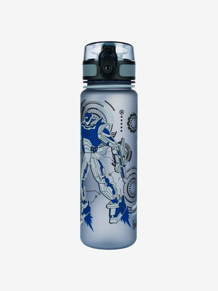 BAAGL  Siva tritanova steklenička za pitje roboti, 500 ml Baagl