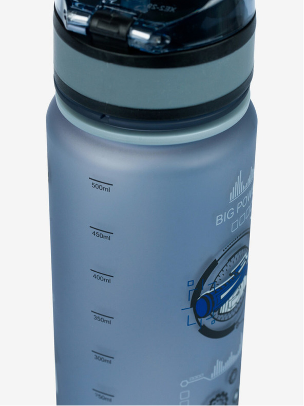 BAAGL  Siva tritanova steklenička za pitje roboti, 500 ml Baagl