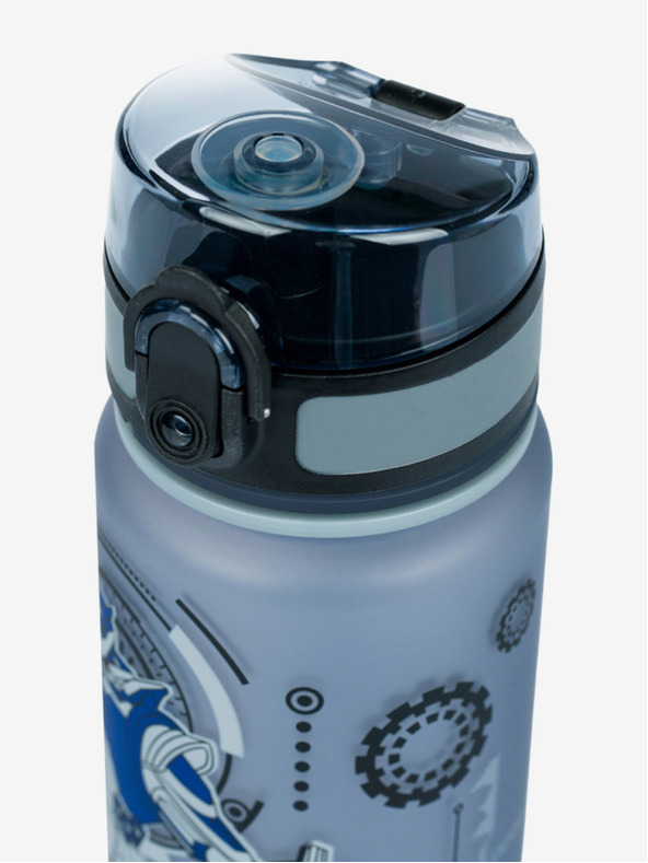 BAAGL  Siva tritanova steklenička za pitje roboti, 500 ml Baagl