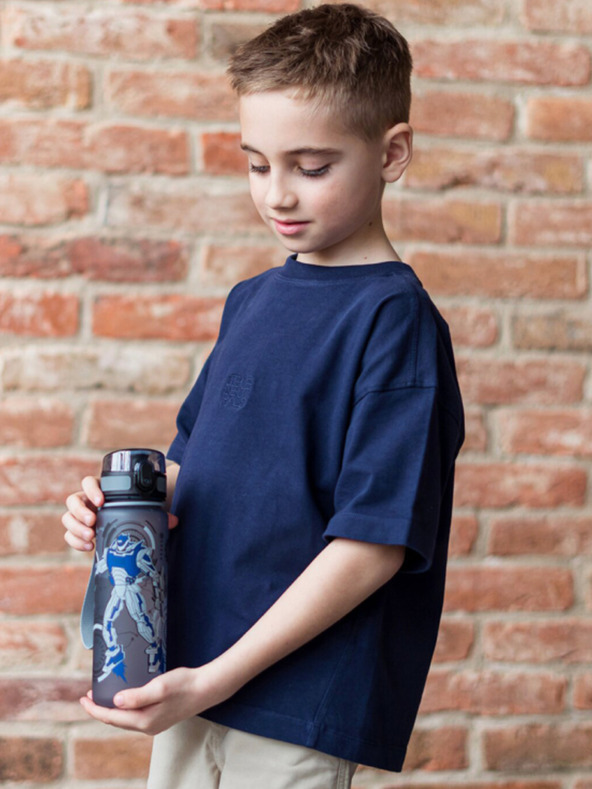 BAAGL  Siva tritanova steklenička za pitje roboti, 500 ml Baagl