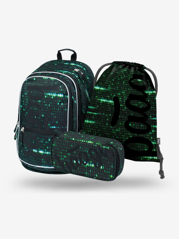 BAAGL  BAAGL 3 SET Osnovne številke: nahrbtnik, peresnica, torba BAAGL