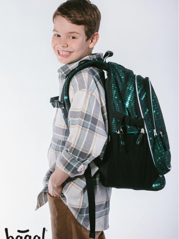 BAAGL  BAAGL 3 SET Osnovne številke: nahrbtnik, peresnica, torba BAAGL