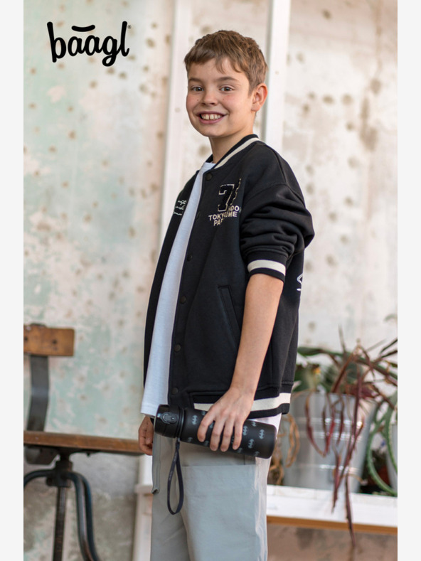 BAAGL  BAAGL Steklenička za pitje iz tritana z logotipom Batmana, 500 ml BAAGL