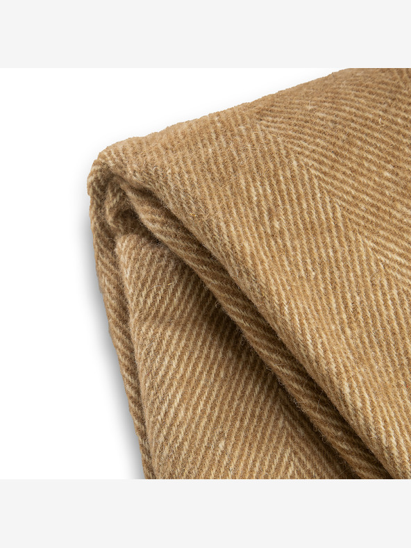 Balkanova Volnena odeja Elma XIV - peščeno rumena