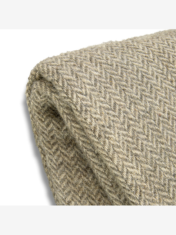 Balkanova Volnena odeja Elma IX - naravno siva