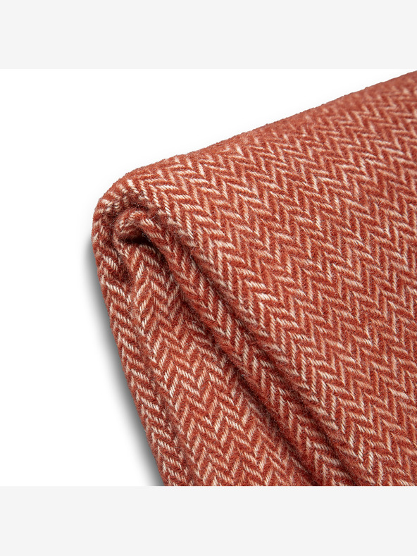 Balkanova Volnena odeja Elma V - bordo barva