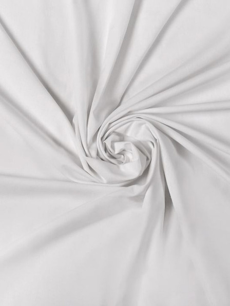 Kvalitex Bombažno pregrinjalo 150x230cm belo