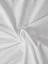 Kvalitex Enojna posteljnina Atlas rjuha gladka 140x240cm bela