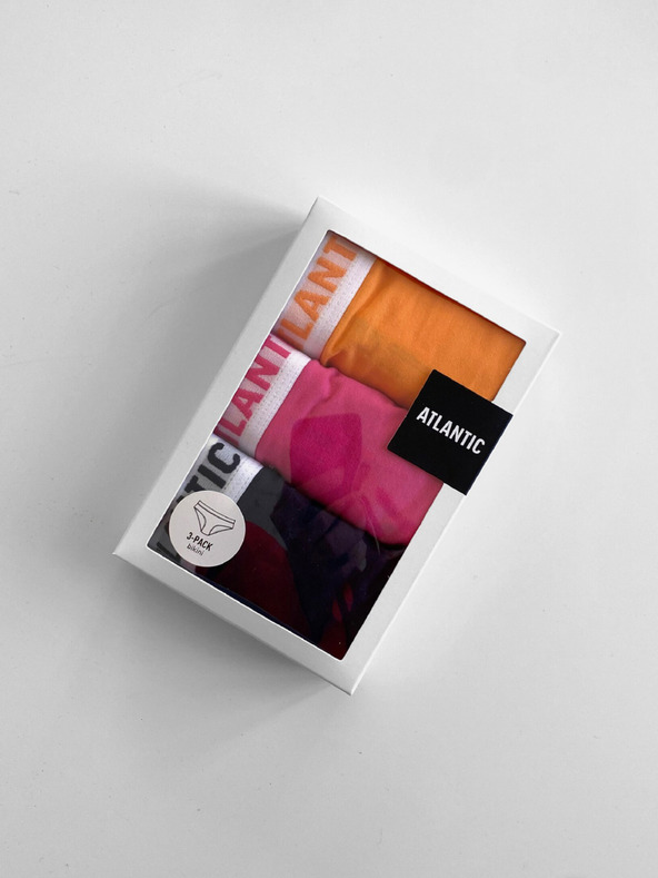 Atlantic Ženske bikini hlačke ATLANTIC 3Pack