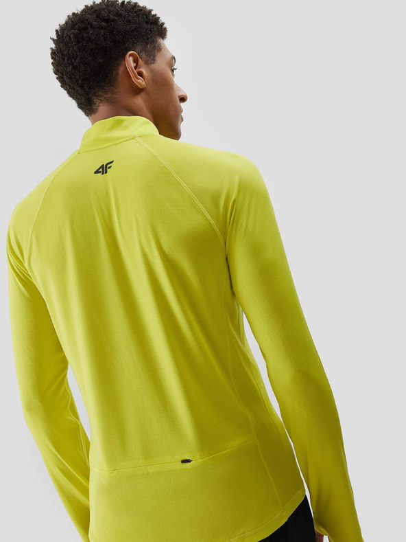 4F Moška tekaška majica s hitrim sušenjem z dolgimi rokavi 4F