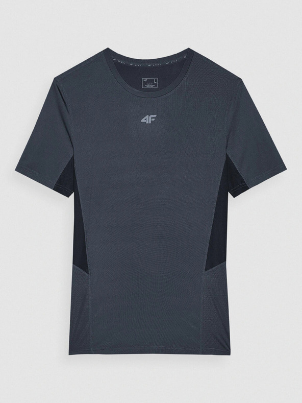 4F Moška športna majica tankega kroja iz recikliranih materialov 4F