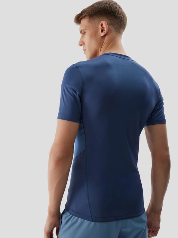 4F Moška športna majica tankega kroja iz recikliranih materialov 4F