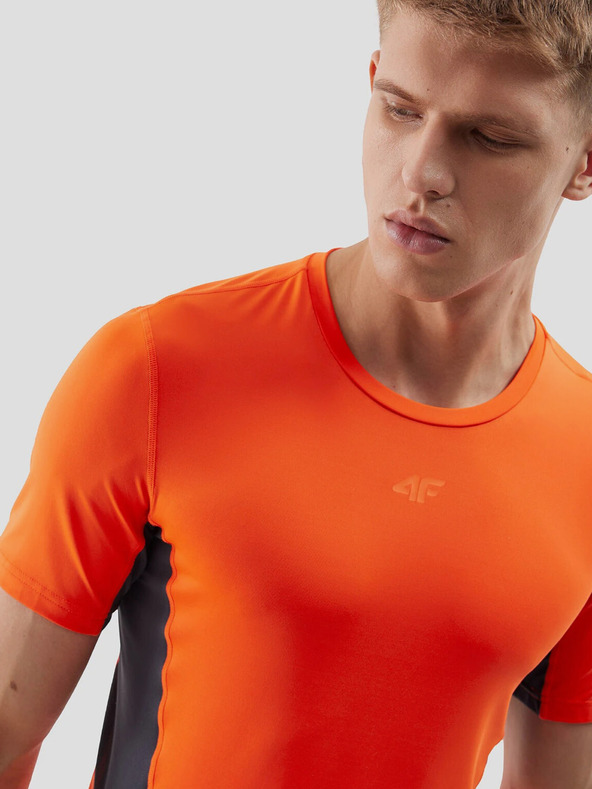 4F Moška športna majica tankega kroja iz recikliranih materialov 4F