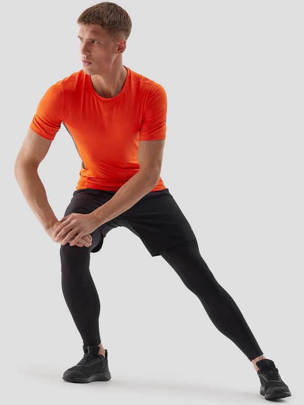 4F Moška športna majica tankega kroja iz recikliranih materialov 4F