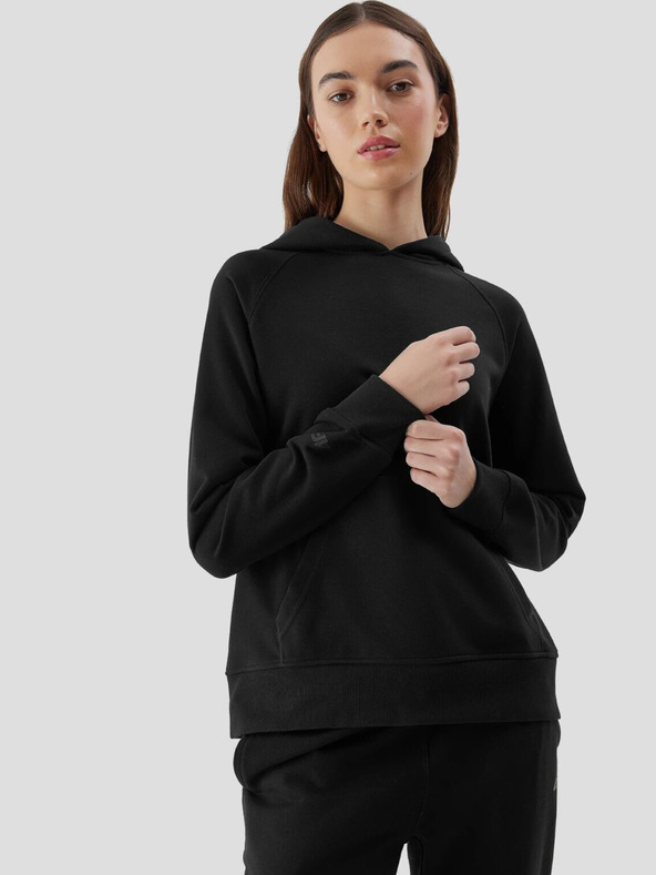 4F Ženska jopa s kapuco brez zadrge in kapuce 4F