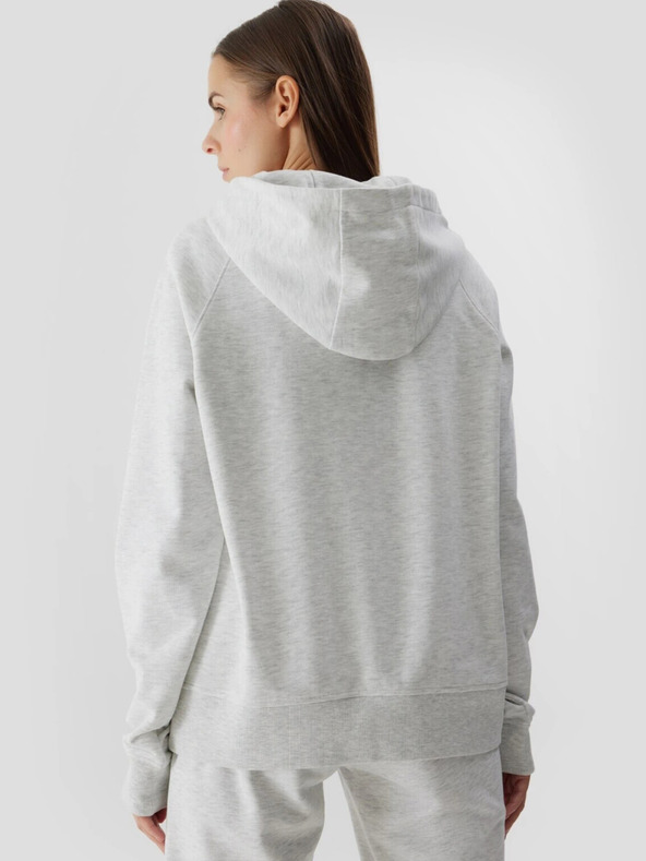 4F Ženska jopa s kapuco brez zadrge in kapuce 4F