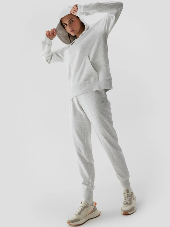 4F Ženska jopa s kapuco brez zadrge in kapuce 4F