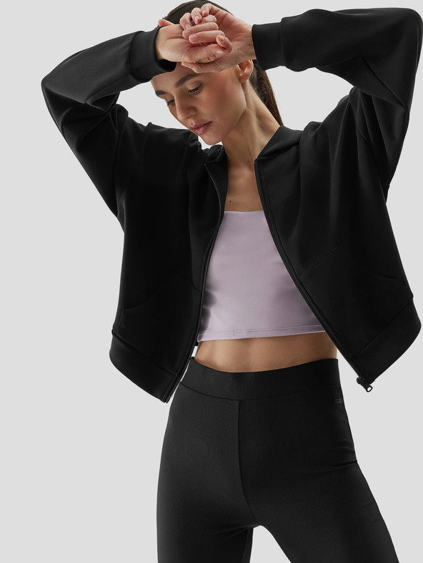 4F Ženska jopa brez zadrge z dodatkom modala 4F