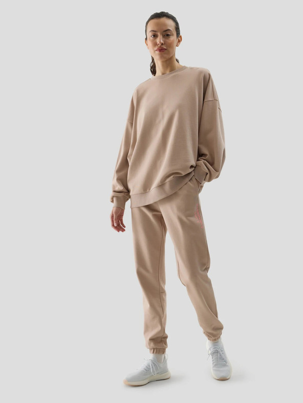 4F Ženska prevelika jopa z zadrgo in brez kapuce 4F